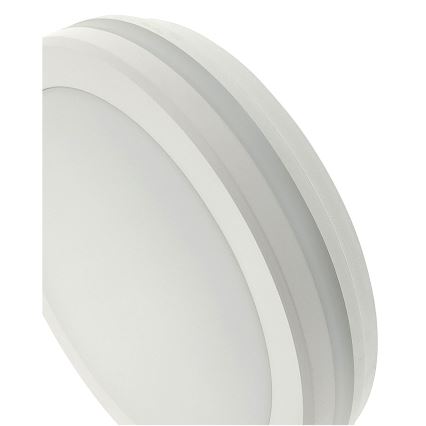 LED Stropní svítidlo se senzorem pohybu LED/20W/230V 3000/4000/6500K pr. 23 cm IP54 bílá