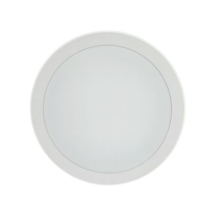 LED Stropní svítidlo se senzorem pohybu LED/20W/230V 3000/4000/6500K pr. 23 cm IP54 bílá