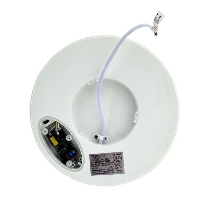 LED Stropní svítidlo se senzorem pohybu LED/20W/230V 3000/4000/6500K pr. 23 cm IP54 bílá