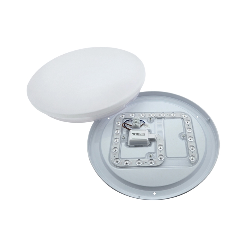 LED Stropní svítidlo se senzorem pohybu LENA LED/18W/230V pr. 32,5 cm bílá
