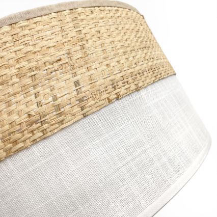 LED Stropní svítidlo SIRJA BOHO LED/36W/230V 4000K pr. 45 cm béžová/bílá