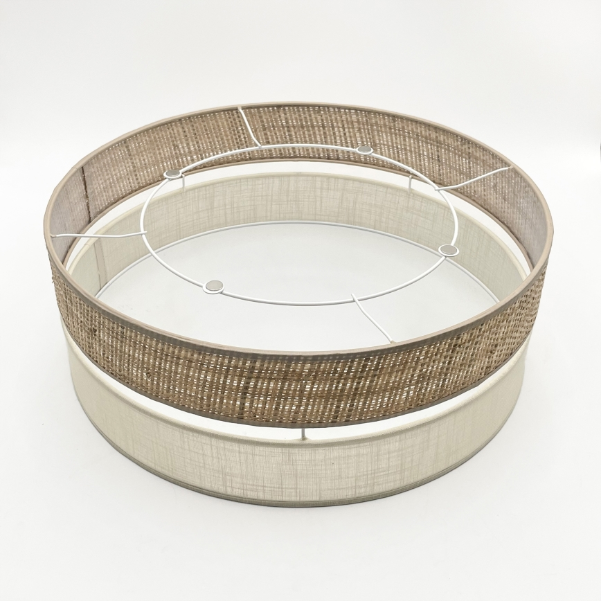 LED Stropní svítidlo SIRJA BOHO LED/36W/230V 4000K pr. 45 cm béžová/krémová