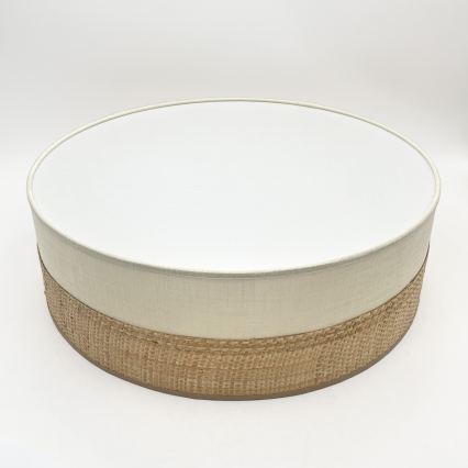 LED Stropní svítidlo SIRJA BOHO LED/36W/230V 4000K pr. 45 cm béžová/krémová