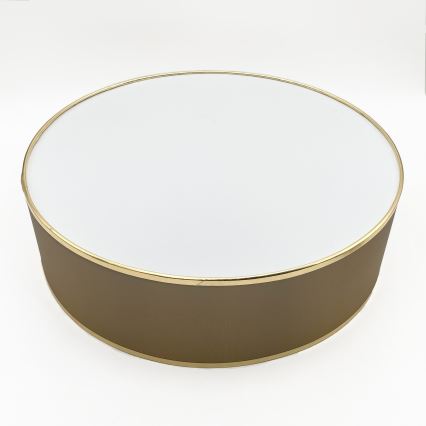 LED Stropní svítidlo SIRJA LED/20W/230V 4000K pr. 35 cm hnědá/zlatá