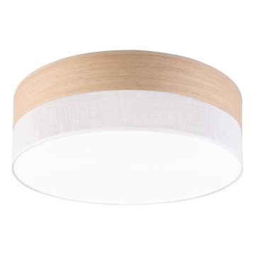 LED Stropní svítidlo SIRJA WOOD LED/36W/230V pr. 45 cm bílá/dub