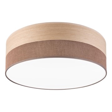LED Stropní svítidlo SIRJA WOOD LED/36W/230V pr. 45 cm hnědá/dub