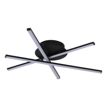 LED Stropní svítidlo STICK LED/12W/230V černá