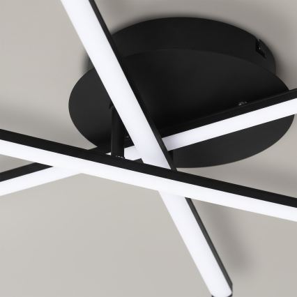 LED Stropní svítidlo STICK LED/12W/230V černá