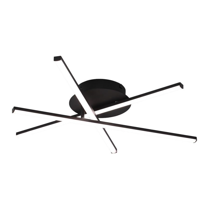 LED Stropní svítidlo STICK LED/12W/230V černá