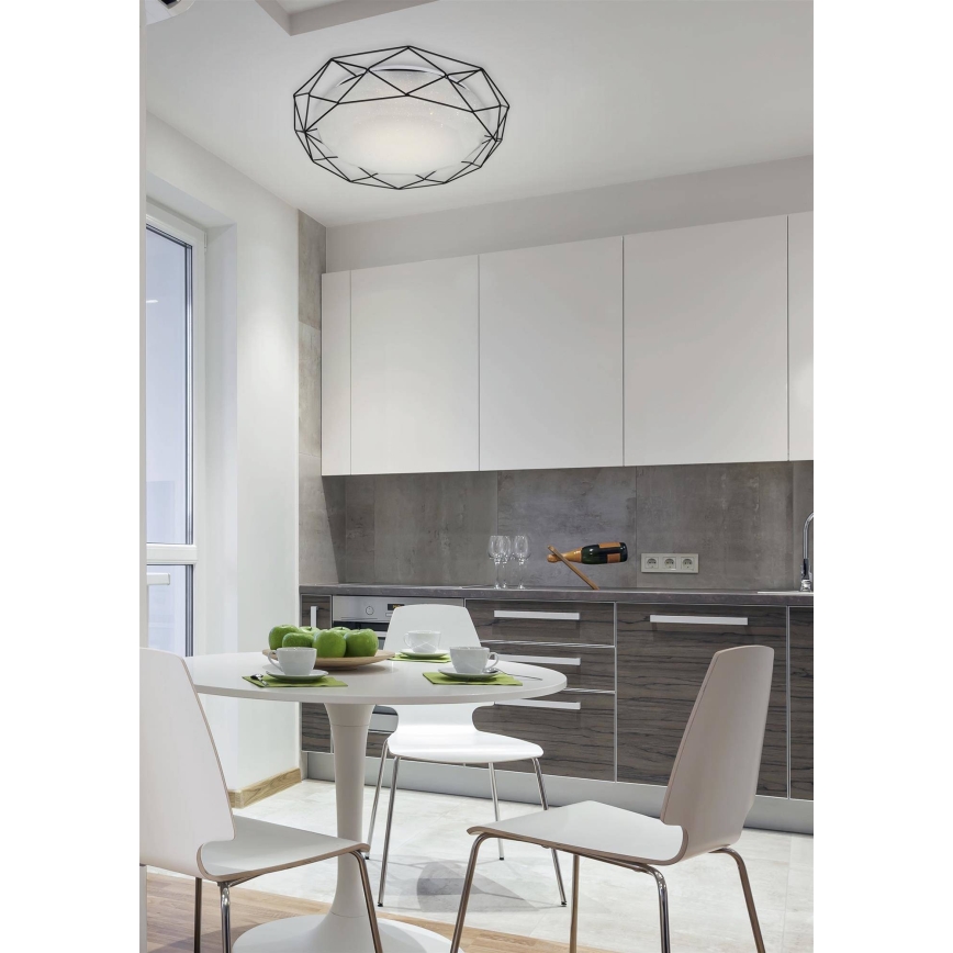 LED Stropní svítidlo SVEN LED/24/230V černá