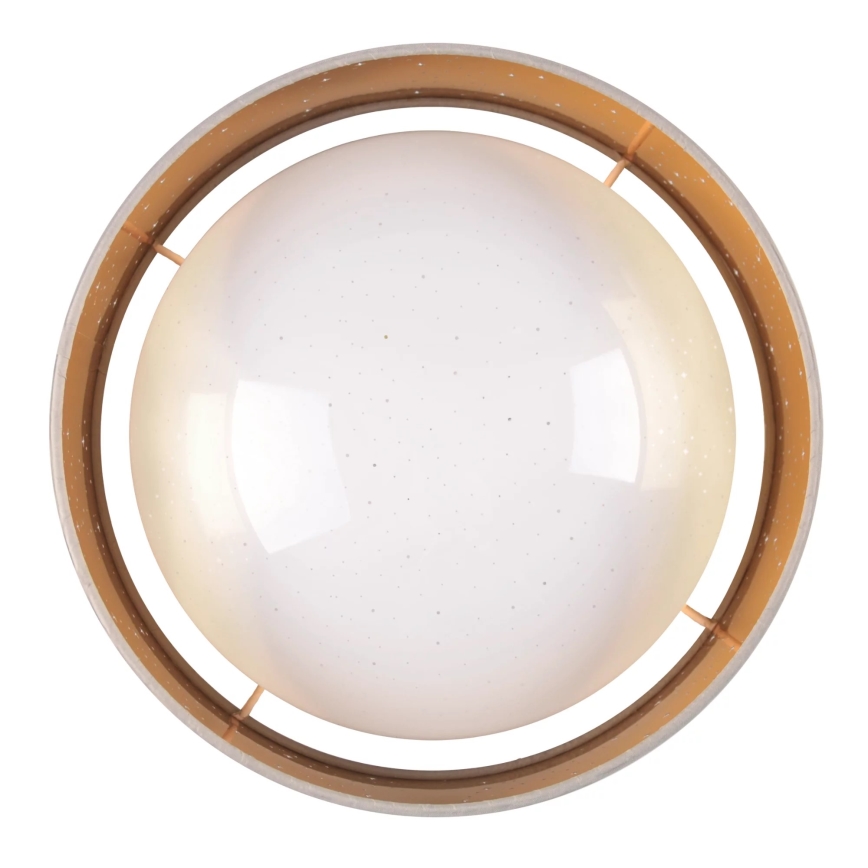 LED Stropní svítidlo TULUZA LED/18W/230V pr. 32 cm hnědá