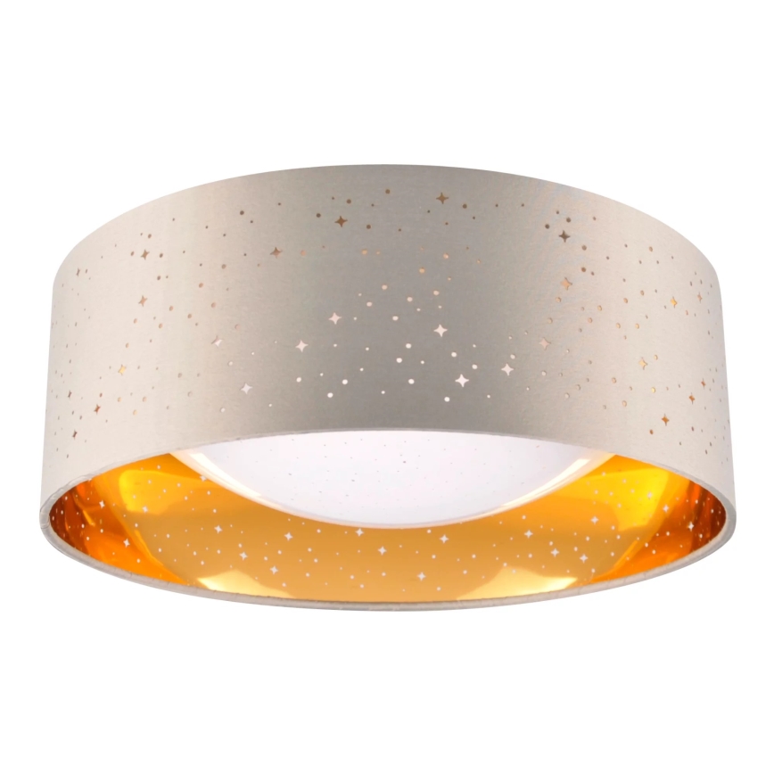 LED Stropní svítidlo TULUZA LED/18W/230V pr. 32 cm hnědá