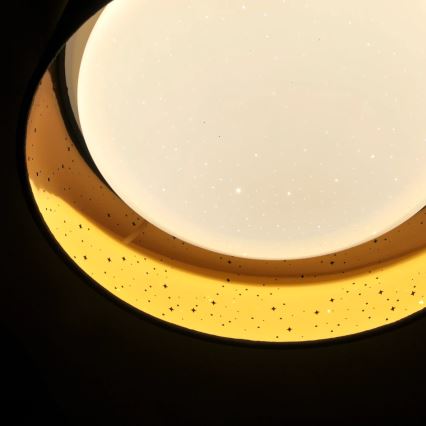 LED Stropní svítidlo TULUZA LED/18W/230V pr. 32 cm hnědá