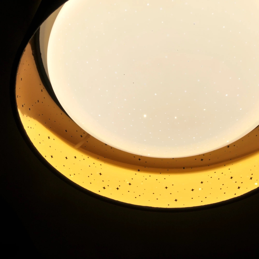 LED Stropní svítidlo TULUZA LED/18W/230V pr. 32 cm hnědá