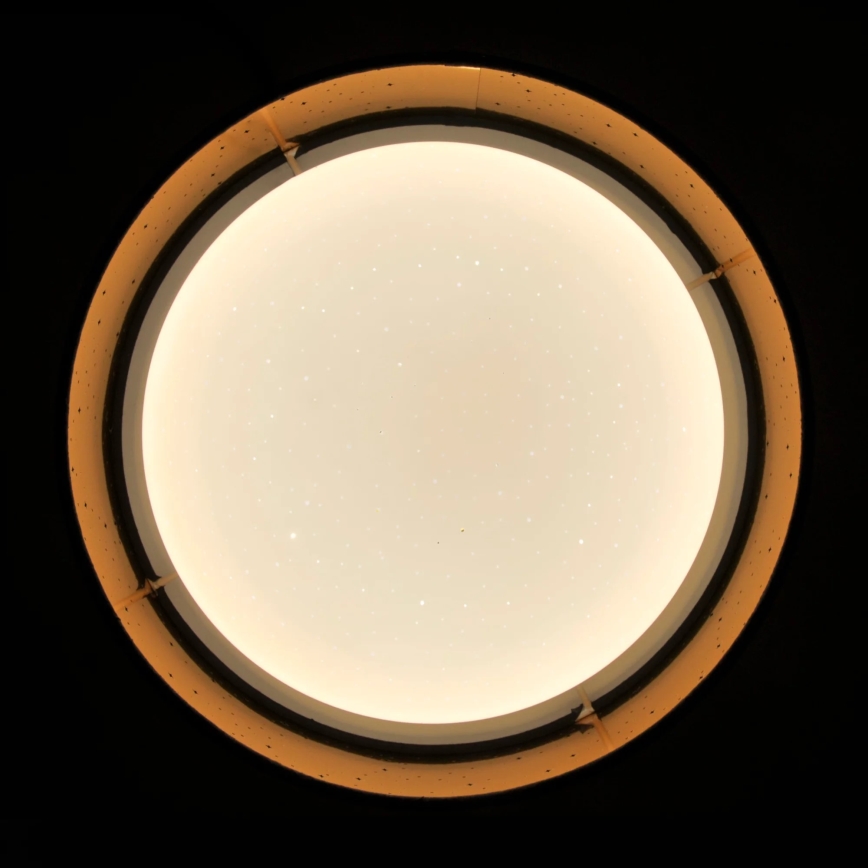LED Stropní svítidlo TULUZA LED/18W/230V pr. 32 cm hnědá