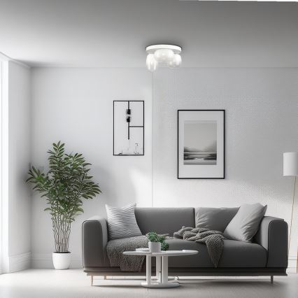 LED Stropní svítidlo VASO LED/12W/230V pr. 42 cm bílá