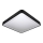 LED Stropní svítidlo WILTON LED/24W/230V 37,5x37,5 cm černá