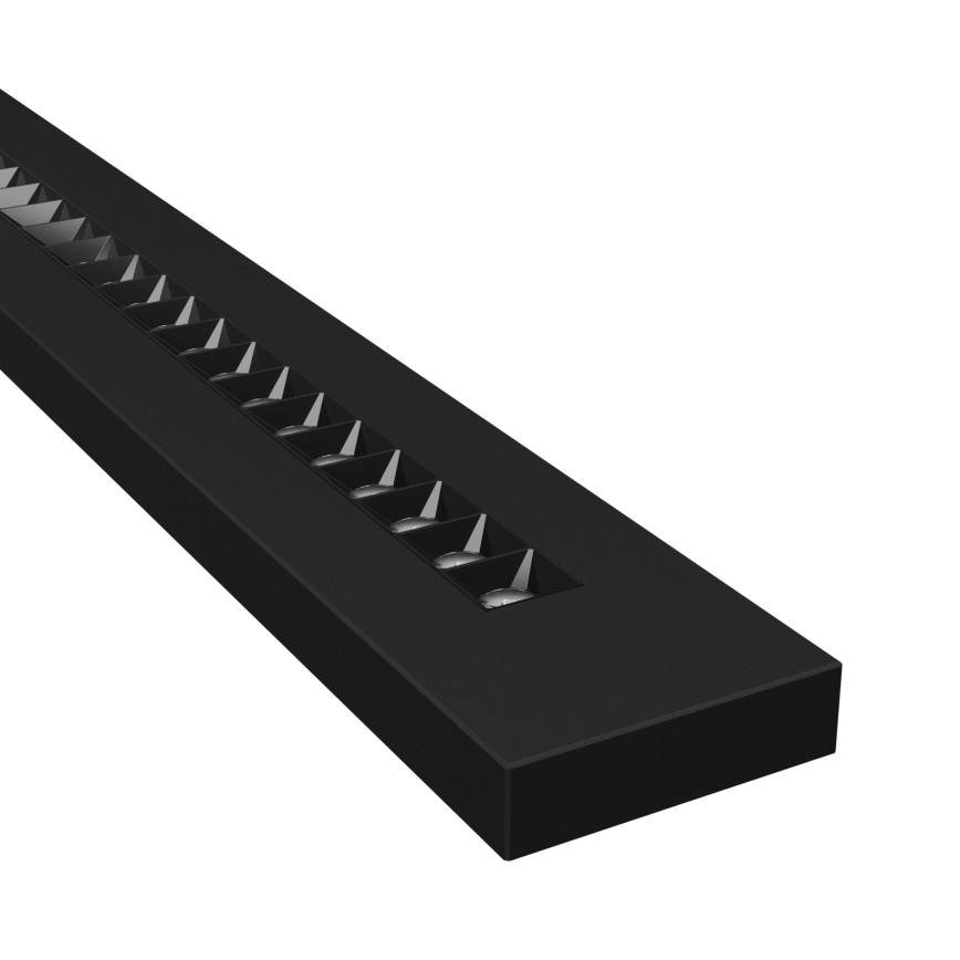 LED Stropní/závěsné svítidlo PLANK LED/20/30/40W/230V 2700/4000/6000K CRI 90 černá