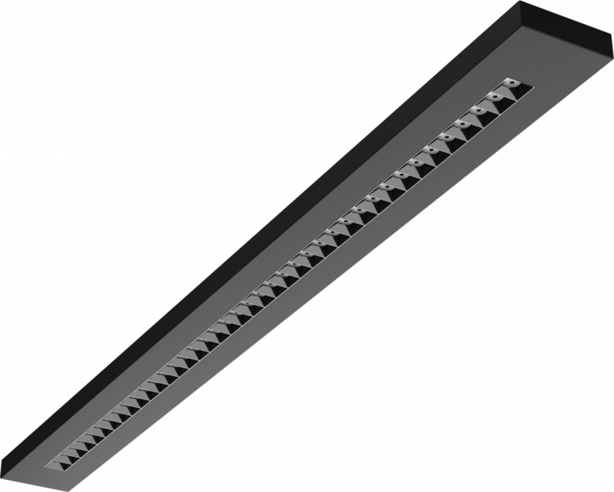 LED Stropní/závěsné svítidlo PLANK LED/20/30/40W/230V 2700/4000/6000K CRI 90 černá