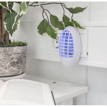LED Světelná nástraha na hubení hmyzu UV/1,2W/230V