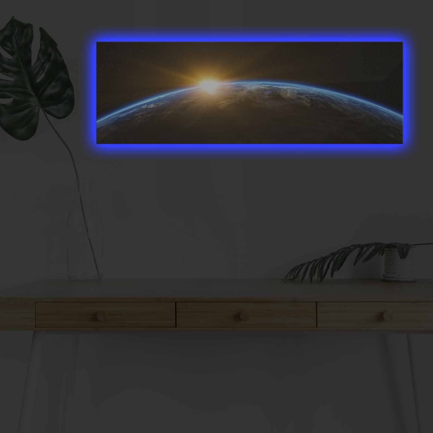 LED Svítící dekorační obraz LED/1x9V 6LR61