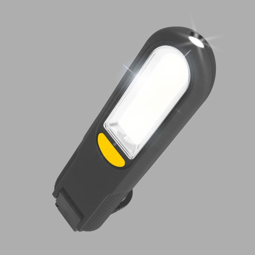 LED Svítilna na magnet LED/3W/3xAAA