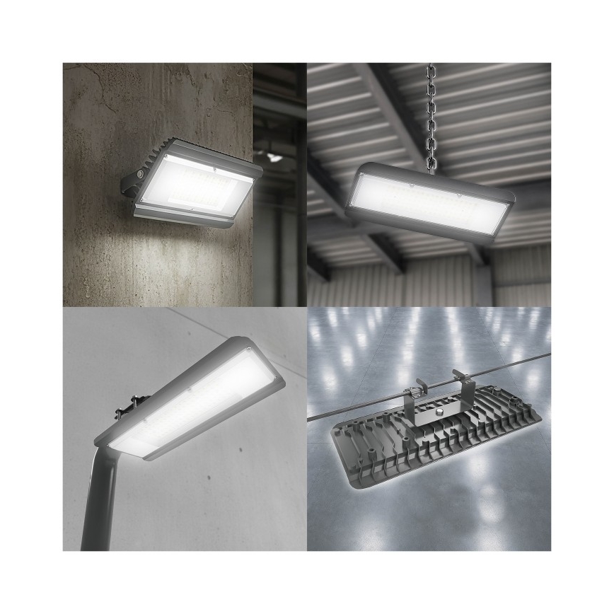 LED Technické svítidlo 4v1 MULTILUXO LED/150W/230V 4000K IP65 36 cm