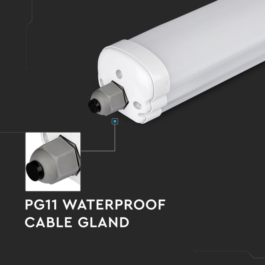 LED Technické zářivkové svítidlo G-SERIES LED/18W/230V 6500K IP65 60 cm