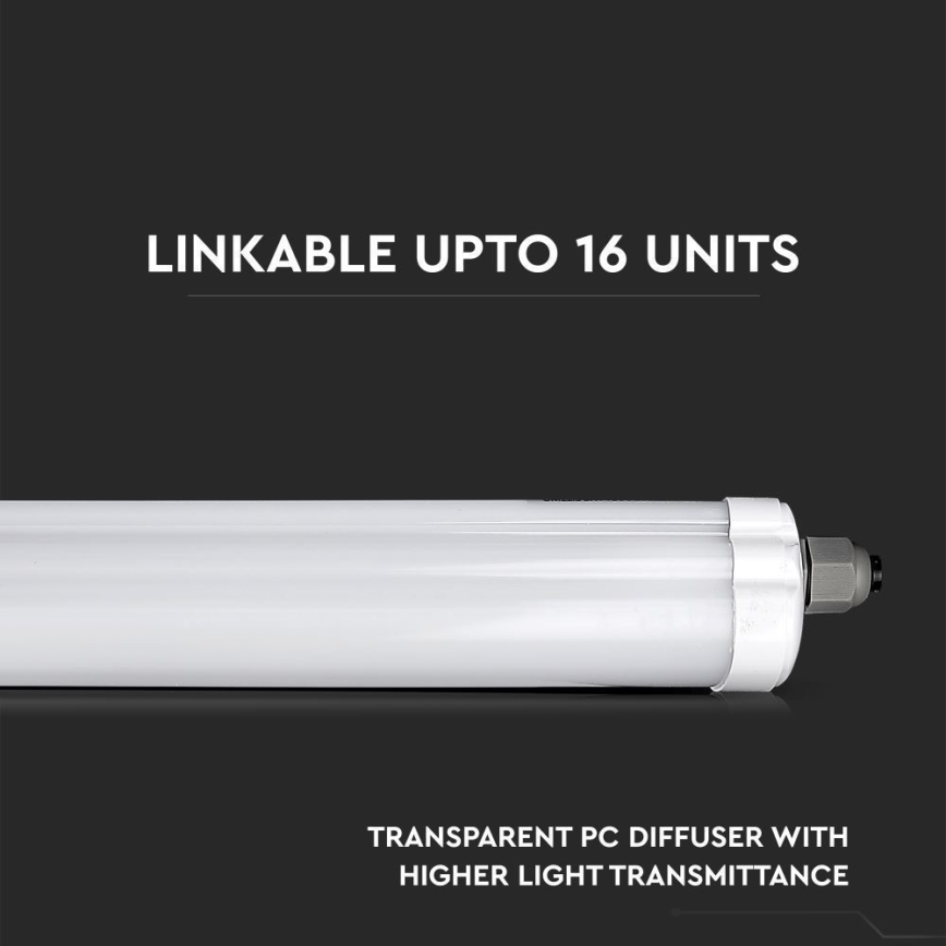 LED Technické zářivkové svítidlo G-SERIES LED/18W/230V 6500K IP65 60 cm