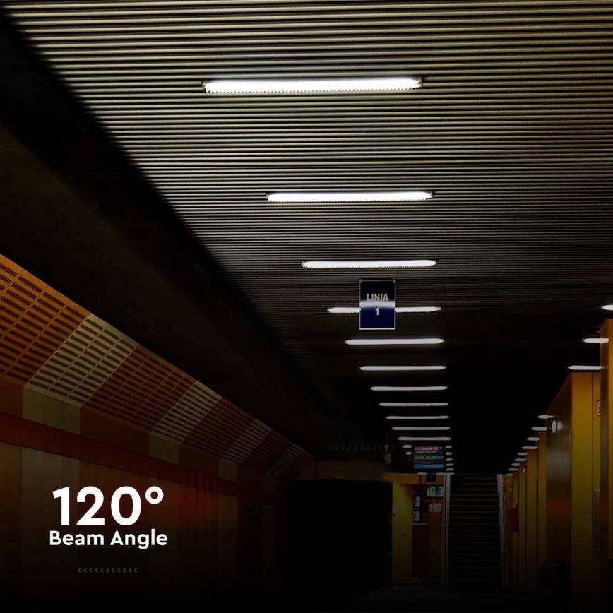LED Technické zářivkové svítidlo LED/48W/230V 4000K IP65 150 cm