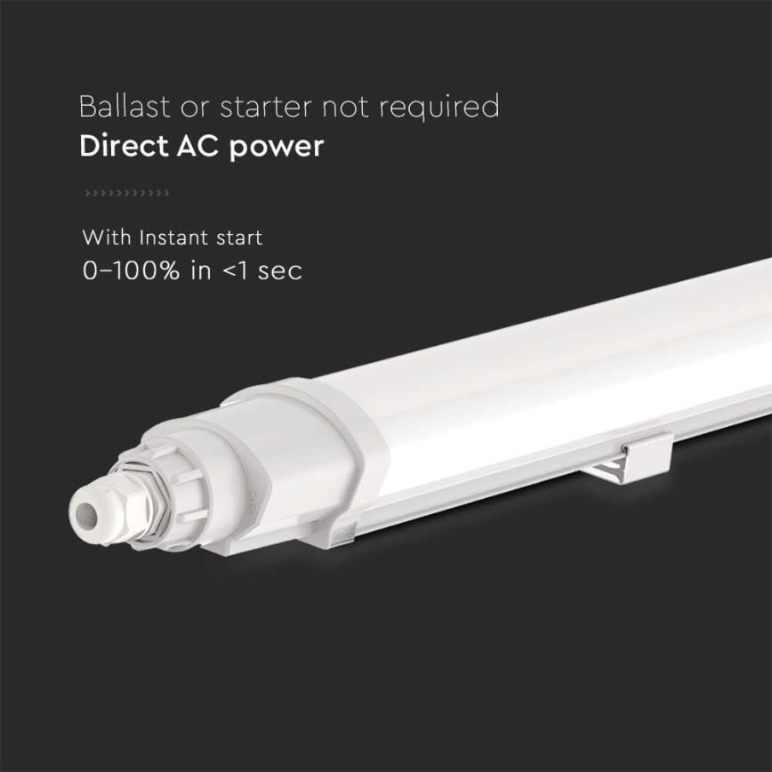LED Technické zářivkové svítidlo LED/48W/230V 6500K IP65 150 cm