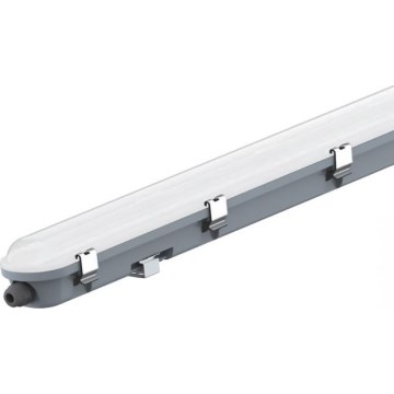 LED Technické zářivkové svítidlo s nouzovým modul LED/48W/230V 6500K IP65 2200 mAh 150 cm