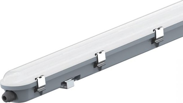 LED Technické zářivkové svítidlo s nouzovým modul LED/48W/230V 6500K IP65 2200 mAh 150 cm