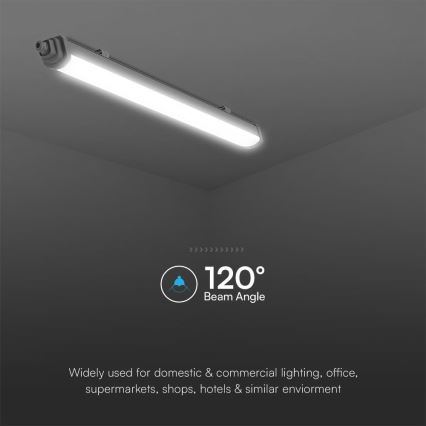 LED Technické zářivkové svítidlo SAMSUNG CHIP LED/48W/230V 4000K IP65 150 cm