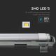LED Technické zářivkové svítidlo T8 2xG13/10W/230V 6400K 60cm IP65