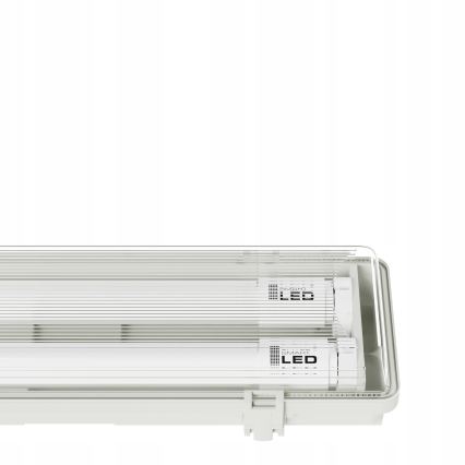 LED Technické zářivkové svítidlo T8 2xG13/20W/230V 6500K 120 cm IP65 bílá