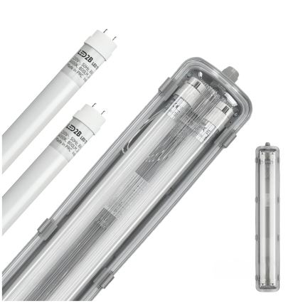 LED Technické zářivkové svítidlo T8 2xG13/9W/230V 4000K IP65 67,5 cm