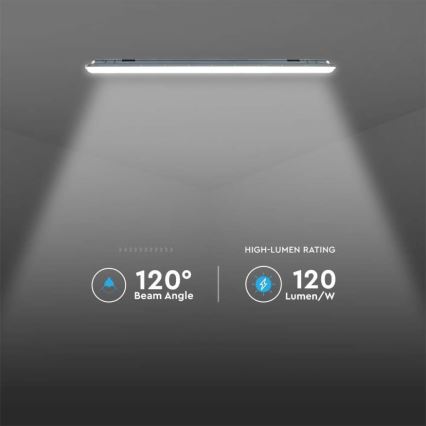 LED Technické zářivkové svítidlo X-SERIES LED/36W/230V 6500K IP65 120 cm