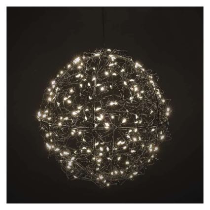 LED Vánoční dekorace 200xLED/230V pr. 20 cm
