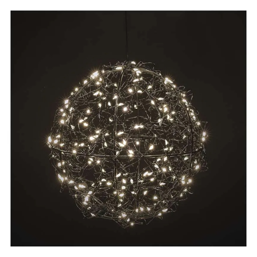 LED Vánoční dekorace 200xLED/230V pr. 20 cm