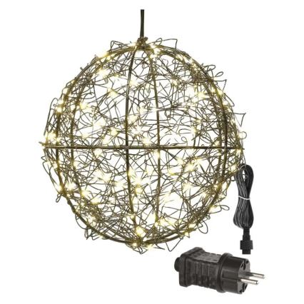 LED Vánoční dekorace 200xLED/230V pr. 20 cm