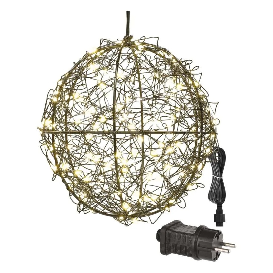 LED Vánoční dekorace 200xLED/230V pr. 20 cm