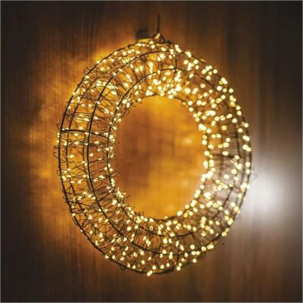 LED Vánoční dekorace 480xLED/230V pr. 38 cm
