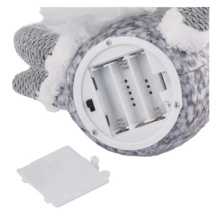 LED Vánoční dekorace 4xLED/3xAA skřítek