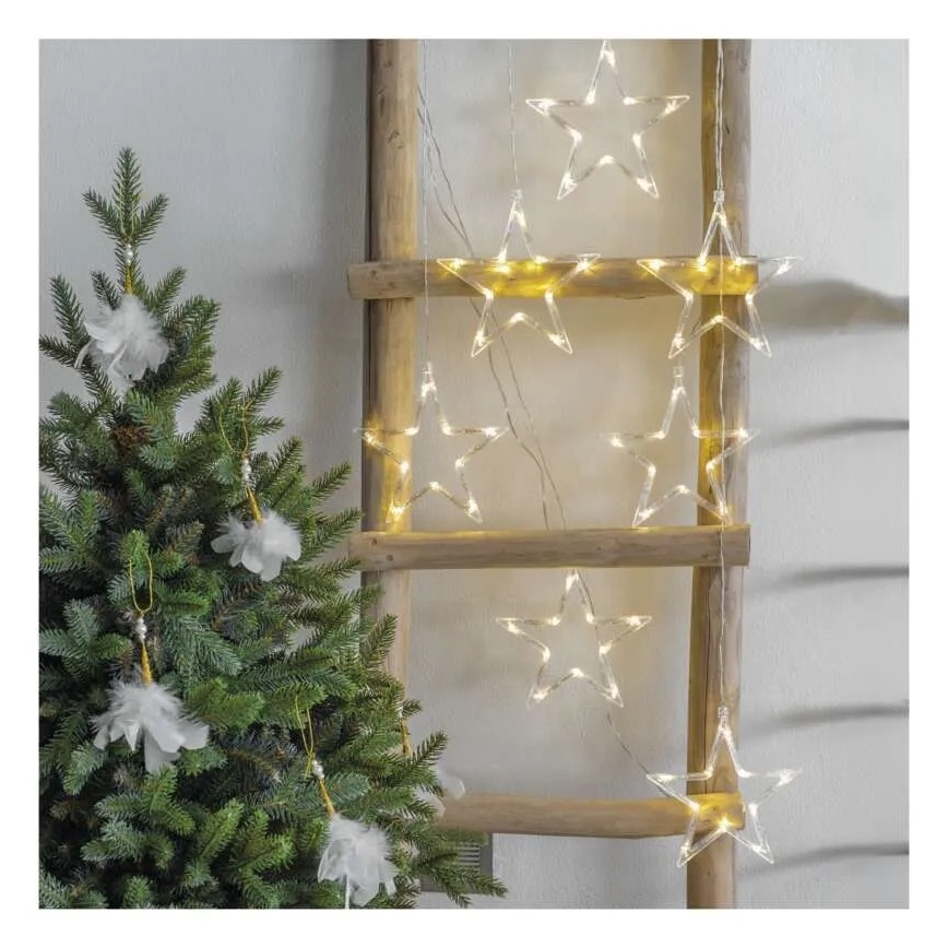 LED Vánoční dekorace LED/0,3W/3xAA koule pr. 12 cm