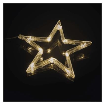 LED Vánoční dekorace LED/0,3W/3xAA koule pr. 12 cm
