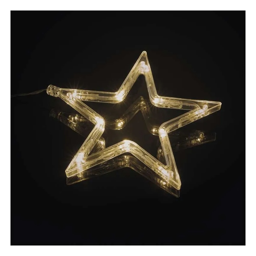 LED Vánoční dekorace LED/0,3W/3xAA koule pr. 12 cm