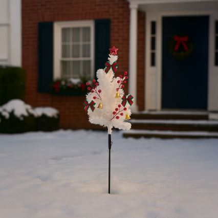 LED Vánoční dekorace LED/1W/230V 75 cm IP44 bílá