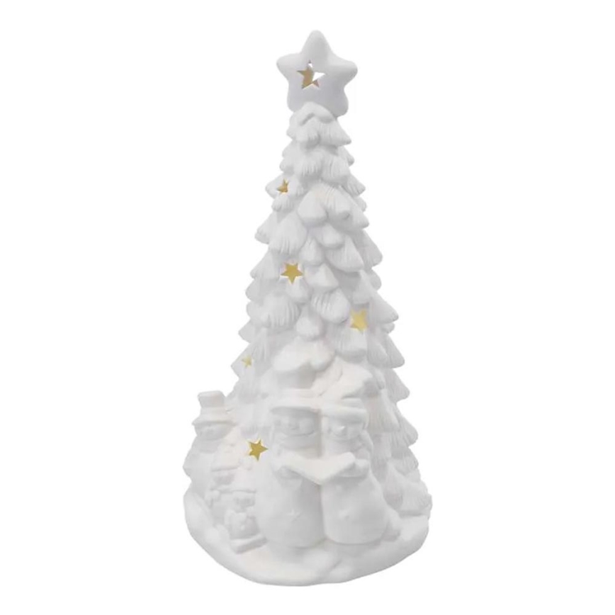 LED Vánoční dekorace LED/2xAA teplá bílá stromek