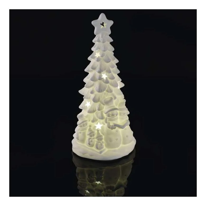 LED Vánoční dekorace LED/2xAA teplá bílá stromek